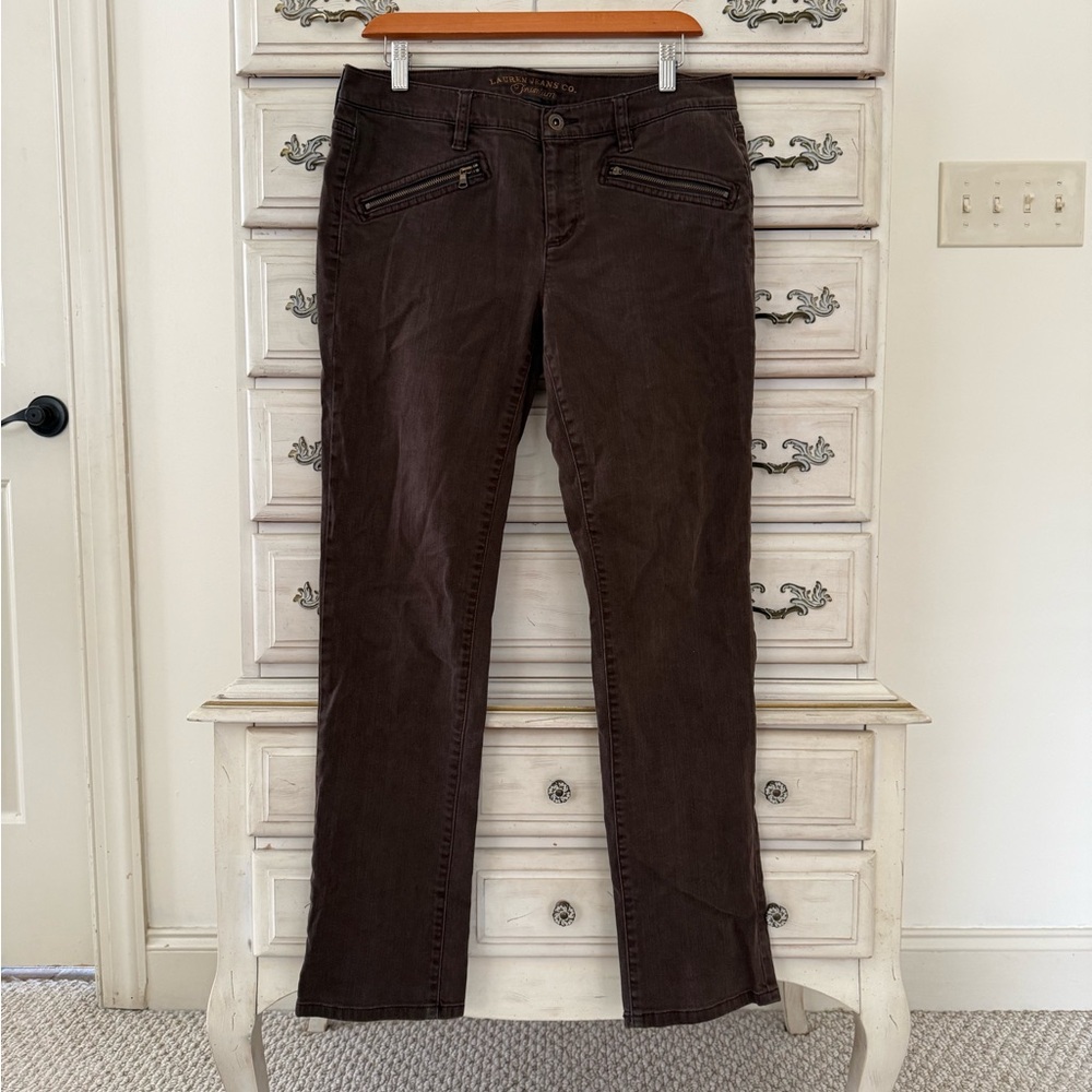 Ralph Lauren Brown Cotton Jeans